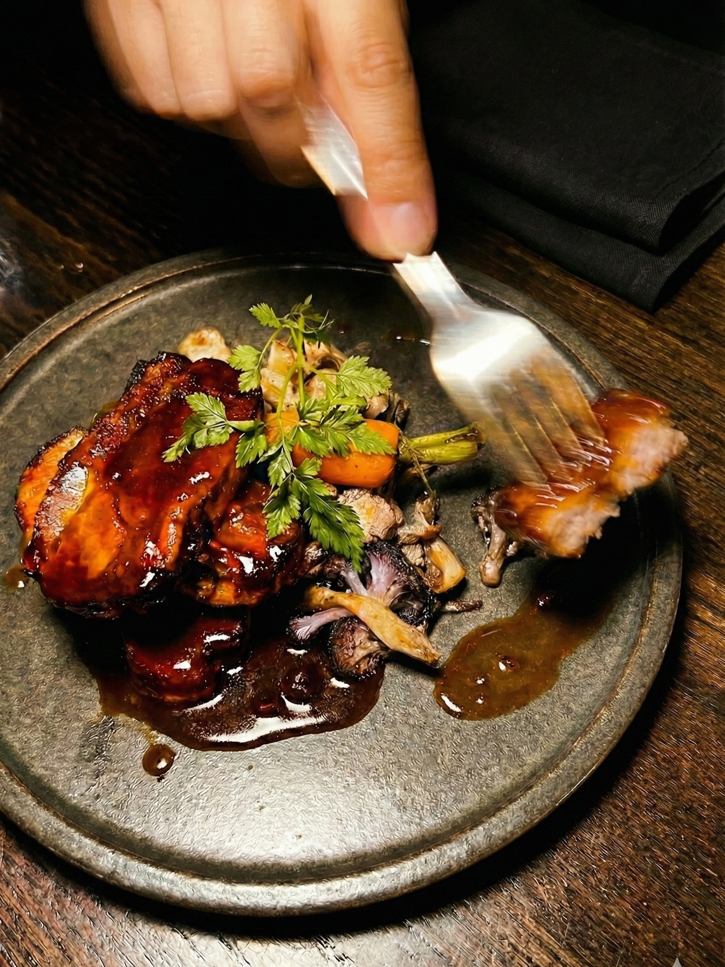 🍴Travers de porc mariné aux épices douces de Cancun